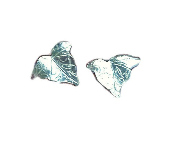 Ivy Leaf Woodland Stud Earrings