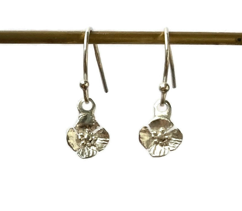 Small Poppy Hook Earrings