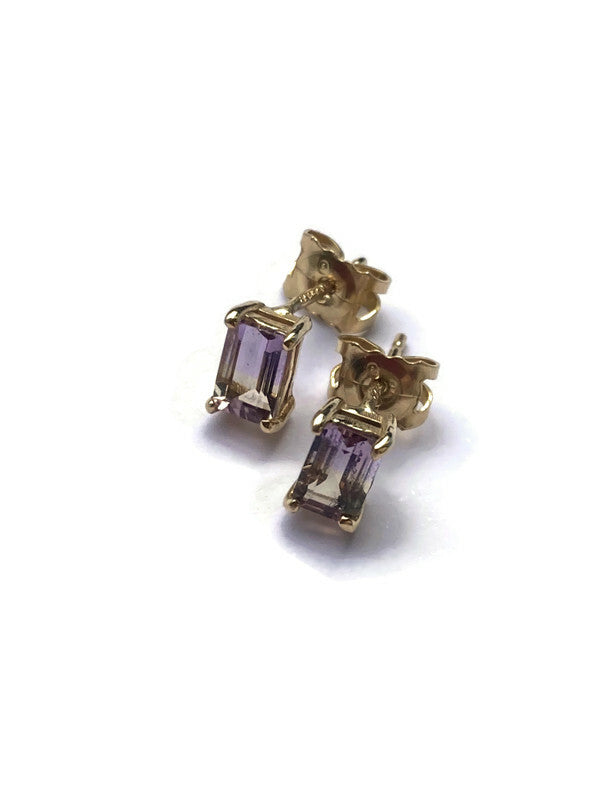 Ametrine Earrings set in gold